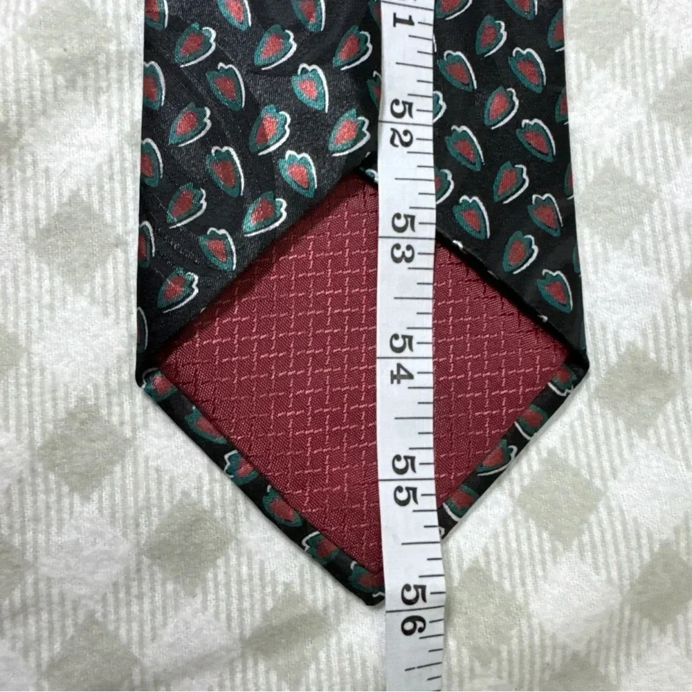Vtg Christian Dior Monsieur Luxury Tie Colorful Abstract Print Necktie